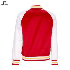 Veste de baseball en satin de luxe avec logo d'équipe brodé, fabricant professionnel, vestes en satin d'hiver - Product Image 4
