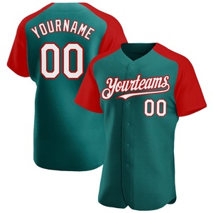 เสื้อเบสบอลผู้ชายแบบกำหนดเอง Yourteams 00 พิมพ์ลายสกรีน คอวี แขนสั้น โพลีเอสเตอร์ ระบายอากาศได้ดี ใส่ได้ทุกฤดู ชุดทีม - Product Image 1
