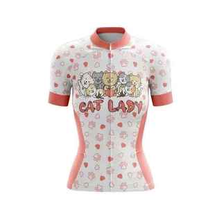 Top Quality Cute Pet Pattern Lightweight Breathable Windproof Digital Printing Cycling Jersey For <b>Road</b> And Mountain Cycling - Product Image 5