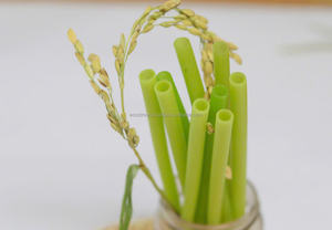 Meilleure vente pailles de qualité alimentaire biodégradables pailles de riz écologiques pour boire avec plusieurs couleurs fabriquées au Vietnam - Product Image 5
