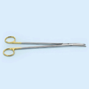Tijeras Faciales Curvas TC Kaye de 9 Pulgadas, Instrumentos Quirúrgicos Ortopédicos para Tejido Facial JI-3105, Manuales, Clase I CE, 1 Año de Garantía - Product Image 4