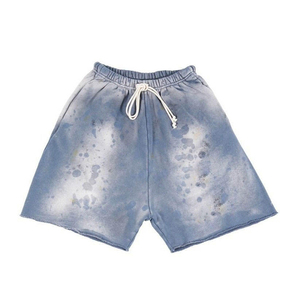 Men's Solid Black Casual Shorts Mid Waist Elastic Waist Breathable Polyester Woven Fabric Short Length new design 2026 - Product Image 2