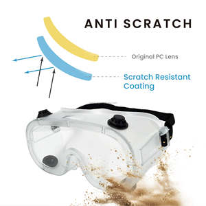 CE certified over the glasses impact-resistant eye safety goggles for protects against food particles - Product Image 5