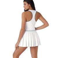 Nuevo Conjunto de Ropa de Tenis para Mujer 2026, Ligero, Transpirable, Anti-UV, de Secado Rápido, con Logotipo Personalizado, Falda y Camiseta sin Mangas, Ropa Deportiva de Verano