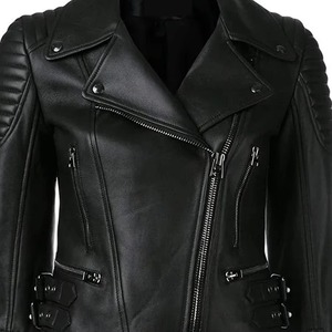 Vestes en cuir de qualité supérieure pour femmes, meilleur design, couleur unie, personnalisation, service OEM ODM pour les vêtements d'extérieur grandes tailles - Product Image 5
