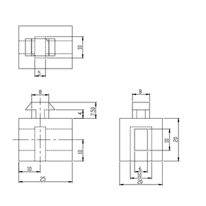 Bloc de connexion avec plaque de couverture en PVC - Fixation sécurisée, renforcé, anti-desserrage, anti-désalignement pour machines industrielles - Product Image 2