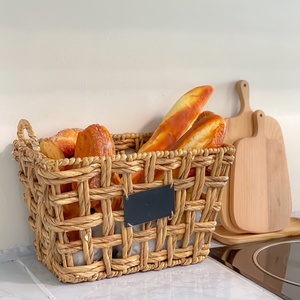 Cesta de almacenamiento de cubo de diseño de Jacinto de Vietnam con asas para organización de lavandería en el hogar - Product Image 3