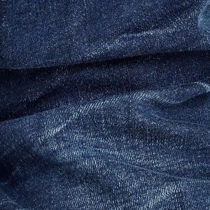 Jeans de Mezclilla para Hombre, Corte Slim Fit, Pierna Recta, Lavado Oscuro, Cintura Media, Algodón, Estilo Casual Otoñal - Product Image 6