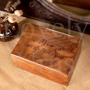 Urnas funerarias de madera perfectas para cremación, al por mayor, en 4 tamaños, medianas para adultos, contenedor para cenizas conmemorativas. - Product Image 4