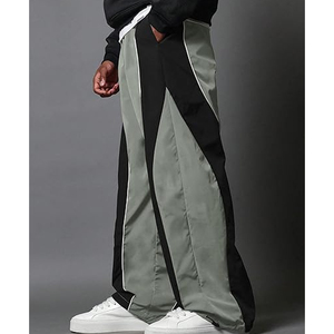 Pantalon cargo baggy tendance pour homme, streetwear surdimensionné, impression, broderie, logo, fabricant OEM - Product Image 4