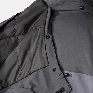 2024 Men's High Quality Cordura <b>Ski</b> <b>Jacket</b> for Winter Snowboarding Outdoor Hiking with Adjustable Hood and Zipper Closure - Product Image 4