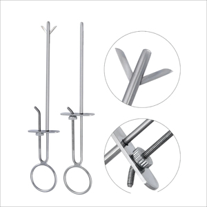Trocars vétérinaires de grande taille de qualité supérieure, en acier inoxydable, outil de canulation chirurgicale, instrument médical durable pour hôpital vétérinaire - Product Image 5