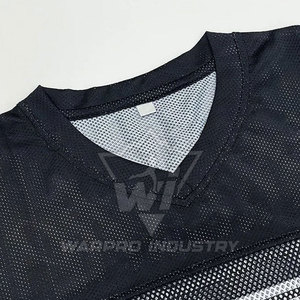 Flexible Fan Jersey Lightweight Breathable Printed Athletic Wear Custom Logo Sports Apparel Fan Jersey For Adults - Product Image 4
