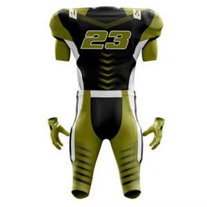 Uniforme de Fútbol Americano Personalizado de la Mejor Calidad, Logotipo Frontal, Secado Rápido, Spandex/Poliéster, para Hombre, Gran Venta - Product Image 2