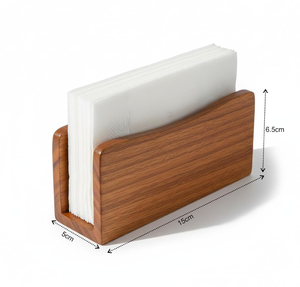 Boîte à mouchoirs en bois de qualité supérieure, design élégant, pour la maison et les hôtels, comme centre de table, à prix abordables. - Product Image 5