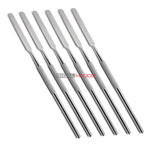 Espátulas para cemento dental, juego de 6 piezas, instrumentos de mezcla de acero inoxidable para laboratorio dental, cemento compuesto de ortodoncia, alginato y cera - Product Image 2