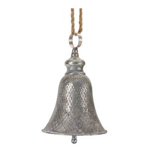 Campanas Navideñas Metálicas Vintage con Diseño de Ciervos, Adornos Hechos a Mano, Forma Redonda, Adorno Colgante - Product Image 5