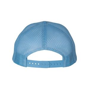Gorra Trucker de Malla Precurvada de Algodón de Perfil Bajo de 6 Paneles de Alta Calidad Personalizada OEM con Cierre Ajustable y Bordado 3D Personalizado - Product Image 2