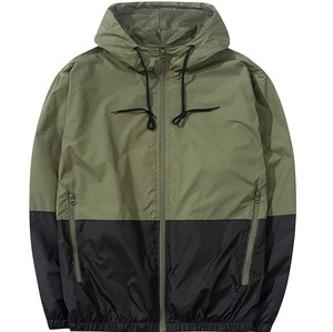 Men's Outdoor <b>Windbreaker</b> Waterproof Hooded Softshell Coat Lightweight Zipper <b>Windbreaker</b> Jackets for Hiking Climbing <b>Camping</b> - Product Image 1
