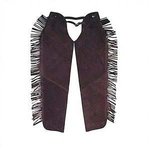 Polainas de equitación de cuero genuino para mujer, estilo australiano, para entrenamiento y competición - Product Image 1