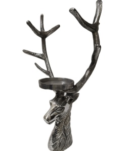 <b>Metal</b> Deer Head Tea Light Holder Elegant <b>Metal</b> <b>Crafts</b> - Product Image 1