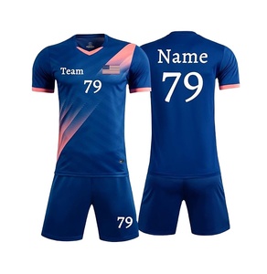 Uniforme de Fútbol Sublimado Personalizado, Transpirable, 100% Poliéster, de Secado Rápido, Diseño Personalizado para Equipos - Product Image 3