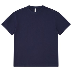 T-shirt DTG uni 100 % coton, col épais 350 grammes, qualité supérieure, coupe oversize, tricoté, pour homme, luxe, poids lourd, vente chaude - Product Image 2