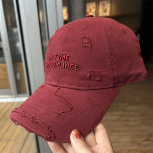 Custom Embroidery logo 6 Panel Cotton Washed Distressed <b>Hat</b> Cap With <b>Dad</b> <b>Hats</b> Distressed Baseball Caps - Product Image 3