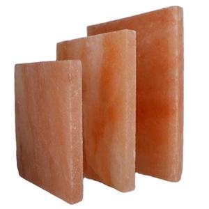 Azulejo de sal del Himalaya, decoración del hogar, artesanías naturales talladas ecológicas, cueva de sal Feng Shui y decoración de terapia de Halo - Product Image 1