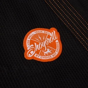 Kimono de jiu-jitsu Shoyoroll RVCA Ember Competitor 23.2 Noir, uniforme BJJ, 450 GSM - Product Image 5