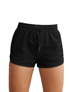 Pantalones cortos de mujer de diseño personalizado con logotipo bordado para mujer, pantalones cortos ajustados para correr, pantalones cortos de entrenamiento sólidos para mujer - Product Image 6