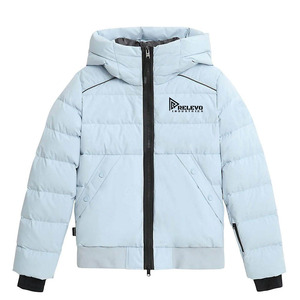 Blouson matelassé pour homme 280 GSM, en tissu polyester imperméable, à capuche, chaud, pour l'hiver, streetwear, fournisseur en gros - Product Image 2