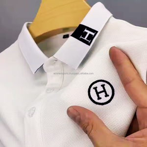 Camisa Casual para Hombre Econex, Talla Grande, 100% Algodón, Secado Rápido, Color Sólido, Diseño Personalizado, Uniforme de Trabajo, OEM/ODM - Product Image 4