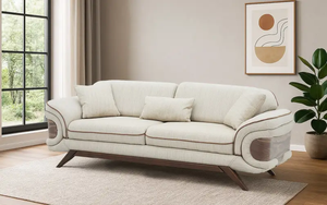 Ensemble de canapés en cuir de haute qualité avec dossier réglable, mobilier de maison confortable, fauteuil inclinable - Product Image 4