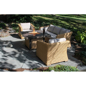 Ensemble de canapés de jardin 4 pièces avec coussins confortables - Product Image 1