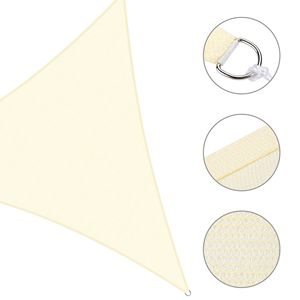 Tenda Parasole Triangolare Bianca 22 X 22 X 22, Design Elegante per Esterni, Protezione Solare Ottimale - Product Image 5
