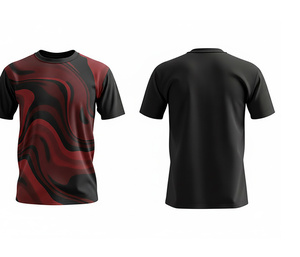 T-shirt à sublimation intégrale, doux, confortable, vêtement décontracté |   Tailles pour hommes, femmes et jeunes |   Vêtements de sport légers et à séchage rapide - Product Image 1