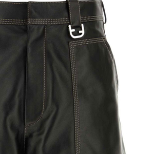 Shorts en cuir pour homme de haute qualité, respirants, en cuir souple, coutures durables, parfaits pour l'été et le quotidien. - Product Image 3
