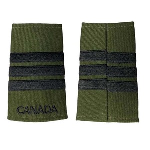 Custom Uniform Shoulder Boards Epaulette <b>Ribbons</b> <b>Navy</b> Blue with Gold Stripe Name Patch for Dress Uniform - Product Image 5