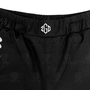 Shorts de combat MMA/Judo unisexe sur mesure, 2-en-1, à panneaux séparés, respirants, en polyester/coton, avec impression de logo personnalisé, haute qualité - Product Image 4