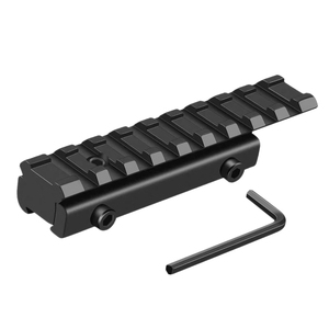 อะแดปเตอร์ต่อขยายแบบ Dovetail ขนาด 10 ซม. ผลิตตามสั่งจากโรงงาน สำหรับรางยึดอัลลอยด์ขนาด 11 มม. ถึง 20 มม. อุปกรณ์เสริมสำหรับการล่าสัตว์กลางแจ้งแบบยุทธวิธี - Product Image 5
