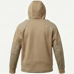 เสื้อฮู้ดดี้กันหนาวเทคโนโลยีขั้นสูงสำหรับสตรีทแวร์ ระบบโมดูลาร์ที่หน้าอก MALUZA INDUSTRIES คอลเลคชั่น Vanguard ซีรีส์ประสิทธิภาพสูง ผลิตจากผ้าฝ้าย 100% - Product Image 3