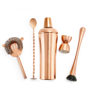 Shaker à cocktails en cuivre martelé pur, best-seller, artisanal, outil de bar haut de gamme avec finition antique pour la décoration de bar à domicile - Product Image 3