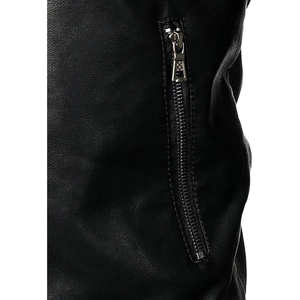 เสื้อแจ็คเก็ตหนังนุ่มสำหรับผู้ชายรุ่นล่าสุด สไตล์ลำลองสมาร์ท แขนยาว ปิดซิป ระบายอากาศ กันลม เหมาะสำหรับขี่มอเตอร์ไซค์และแข่งรถ - Product Image 2