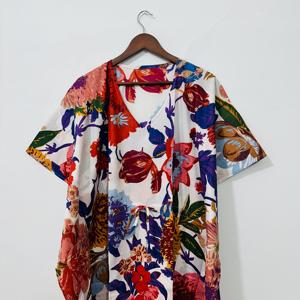 Cotton 100% Hand Block Printed <b>Kaftans</b> Printed Cotton <b>Kaftan</b> Beach Wear Custom Women Evening Print <b>Kaftan</b> Dress Cotton <b>Kaftan</b> - Product Image 1