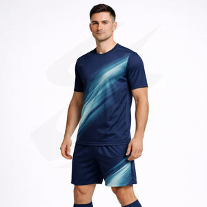 Uniformes de Fútbol Personalizados, Camisetas de Fútbol, Sublimación, Malla de Poliéster, Ropa Deportiva, Ropa de Equipo, MOQ Bajo, Venta al Por Mayor - Product Image 4