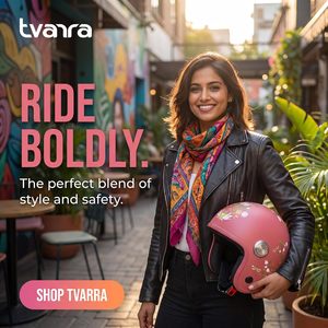 Casco Abierto para Mujer TVARRA Lotus, Homologado por DOT, ABS, Liberación Rápida, Compatible con HANS, Ajuste Extremadamente Cómodo, Visera Transparente - Product Image 4