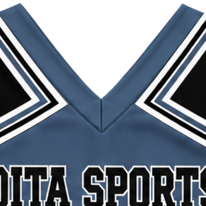 Haut de cheerleading sans manches en V pour femmes et filles, idéal pour la danse, les équipes de performance et les compétitions sportives - Product Image 6