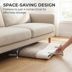 ตะกร้าผ้าทรงกลมแบบพับได้ MORE TEXTILES 60 ลิตร รุ่น Modern Eco-Friendly ทำจากเชือกฝ้าย สีน้ำตาล พร้อมหูหิ้วเสริมความแข็งแรง - Product Image 4