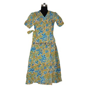 Cotton Kimono Bathrobe For Women Beachwear Nightwear Summer Gift Idea Bathrobe For Summer - Product Image 5